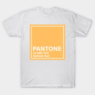 pantone 14-0851 TCX Samoan Sun T-Shirt